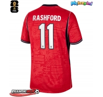 Anglia Marcus Rashford #11 Koszulka Wyjazdowa MŚ 2026 Krótki Rękaw